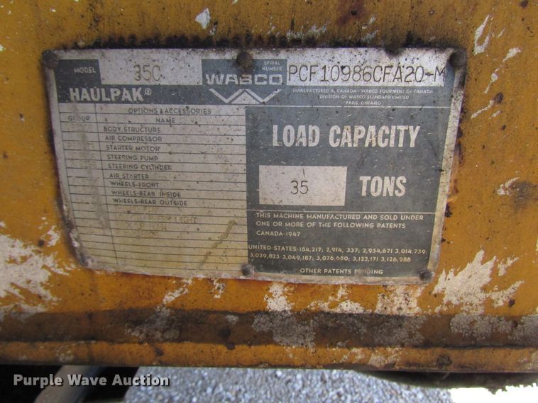 image for item DG8243 Wabco 35C water wagon