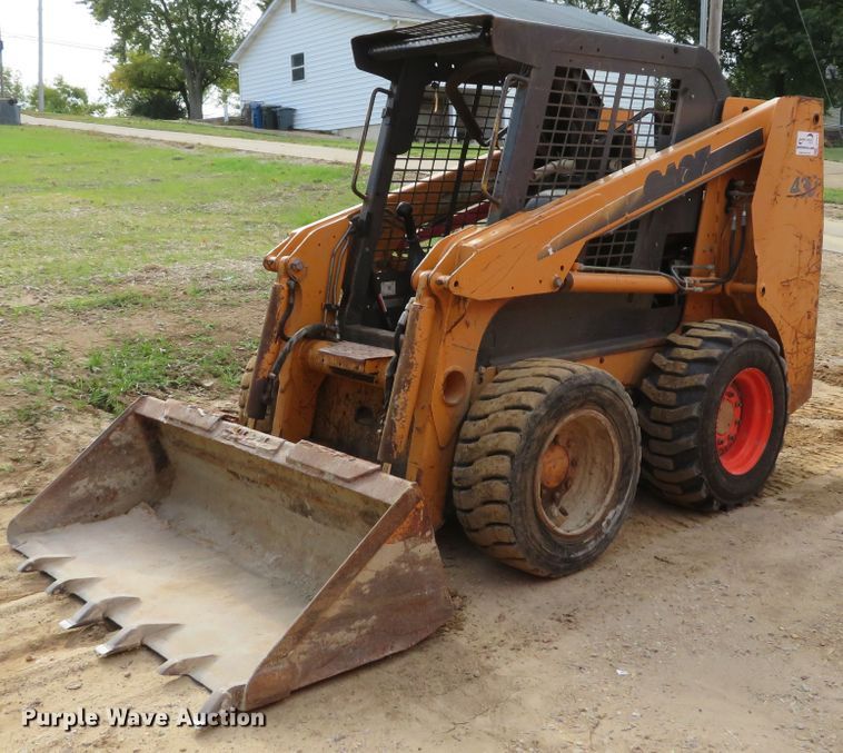 image for item DH1637 2011 Case 430 skid steer