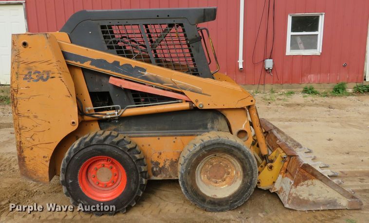 image for item DH1637 2011 Case 430 skid steer