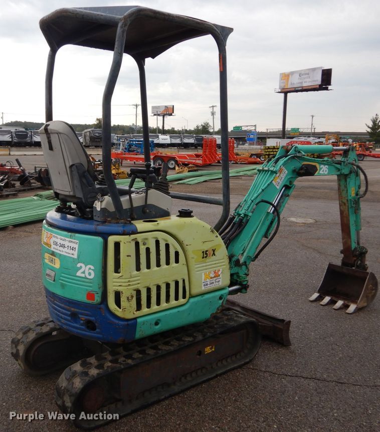 image for item DH2161 2010 IHI 15VX mini excavator