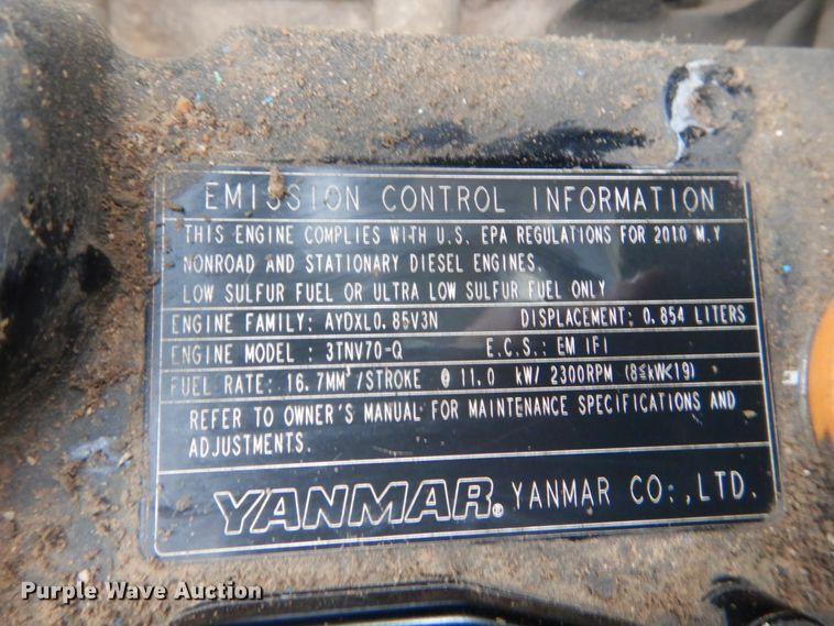 image for item DH2161 2010 IHI 15VX mini excavator