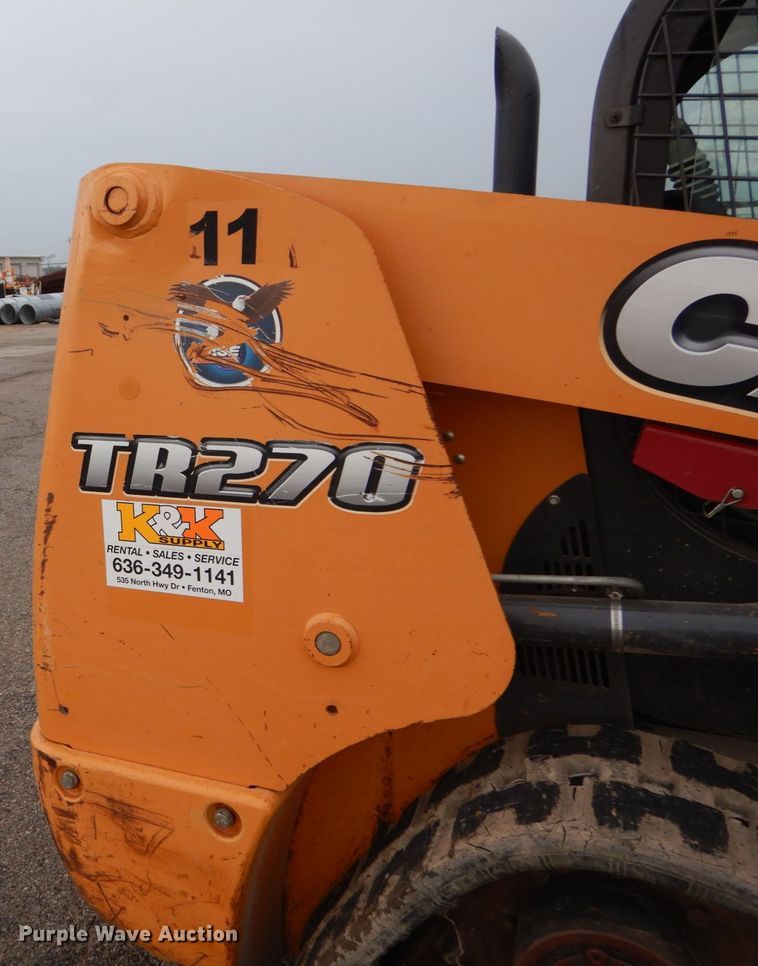 image for item DH2162 2011 Case TR270 skid steer