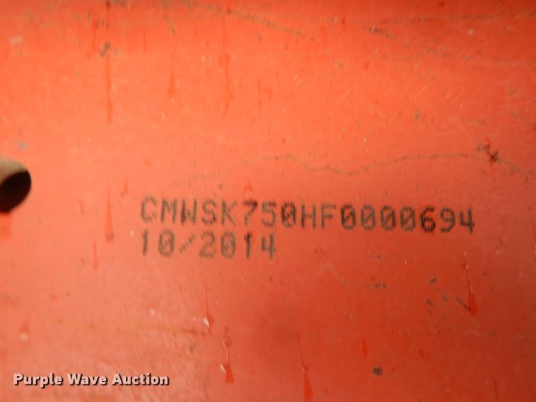 image for item DH2163 2014 Ditch Witch SK750 compact utility loader