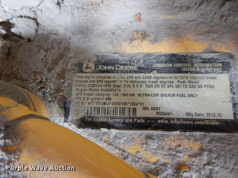 image for item DH2186 2013 John Deere 644K wheel loader