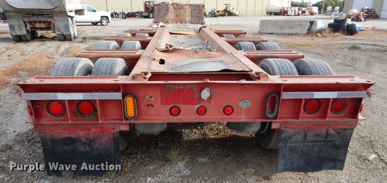 image for item DH2625 2002 Load King 404DFP lowboy equipment trailer