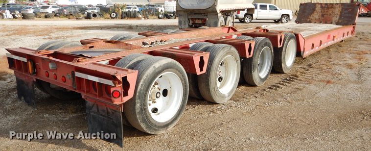 image for item DH2625 2002 Load King 404DFP lowboy equipment trailer