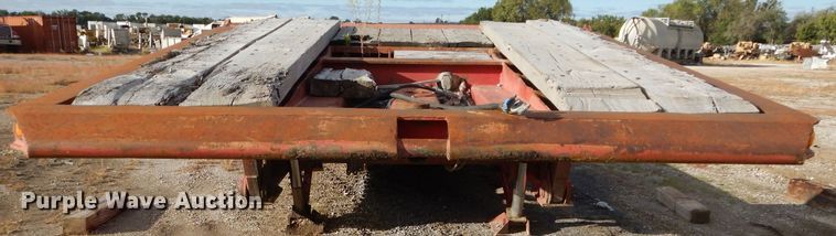 image for item DH2625 2002 Load King 404DFP lowboy equipment trailer