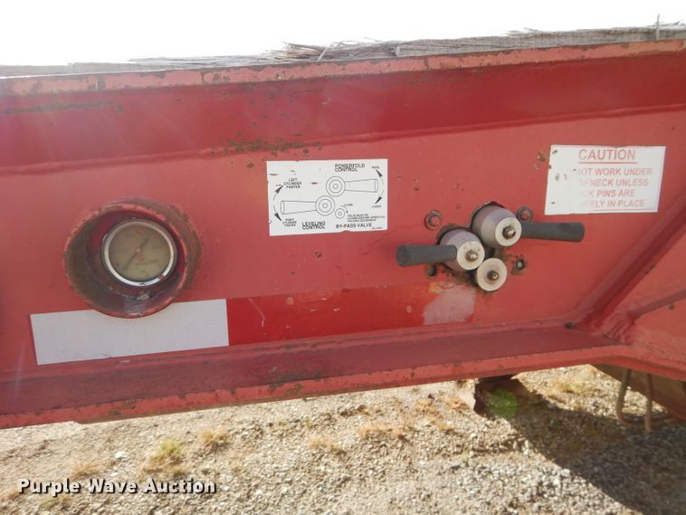 image for item DH2625 2002 Load King 404DFP lowboy equipment trailer