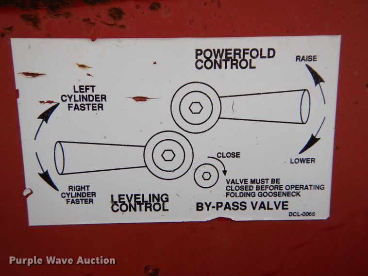 image for item DH2625 2002 Load King 404DFP lowboy equipment trailer