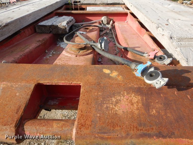 image for item DH2625 2002 Load King 404DFP lowboy equipment trailer