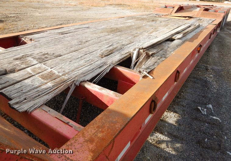 image for item DH2625 2002 Load King 404DFP lowboy equipment trailer