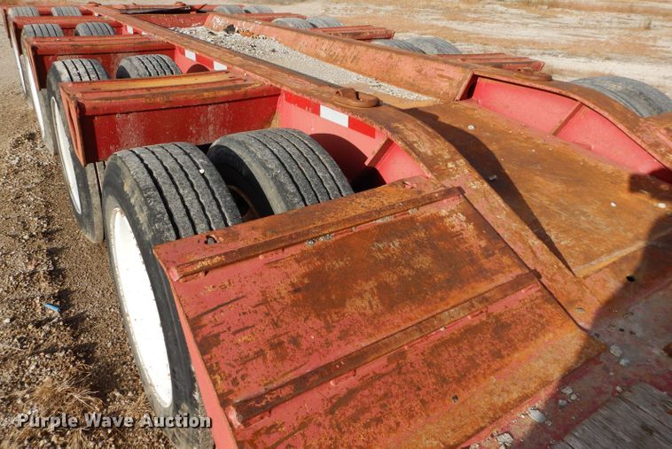 image for item DH2625 2002 Load King 404DFP lowboy equipment trailer