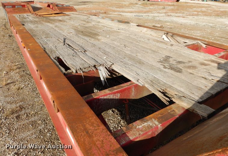 image for item DH2625 2002 Load King 404DFP lowboy equipment trailer