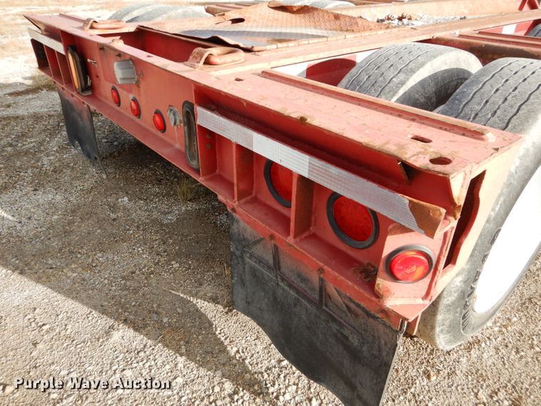 image for item DH2625 2002 Load King 404DFP lowboy equipment trailer