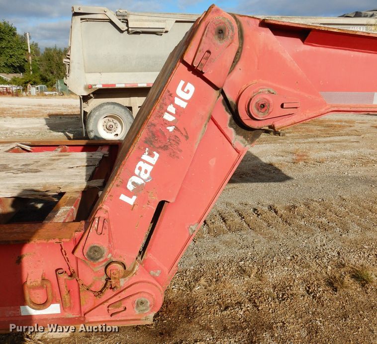 image for item DH2625 2002 Load King 404DFP lowboy equipment trailer