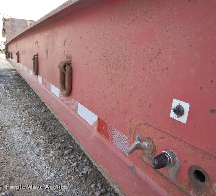 image for item DH2625 2002 Load King 404DFP lowboy equipment trailer