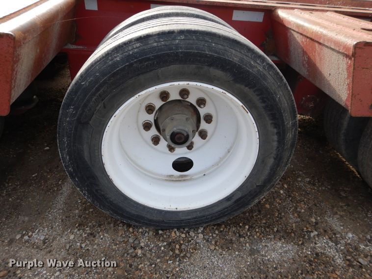 image for item DH2625 2002 Load King 404DFP lowboy equipment trailer