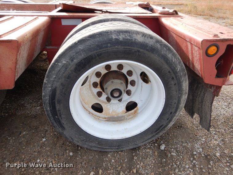 image for item DH2625 2002 Load King 404DFP lowboy equipment trailer