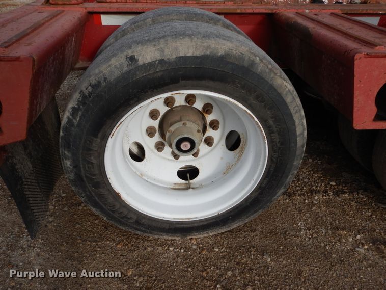 image for item DH2625 2002 Load King 404DFP lowboy equipment trailer