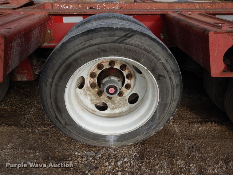 image for item DH2625 2002 Load King 404DFP lowboy equipment trailer