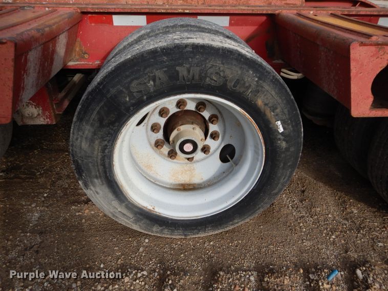 image for item DH2625 2002 Load King 404DFP lowboy equipment trailer