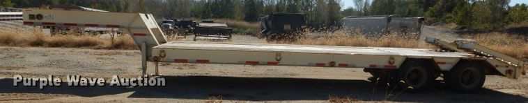 image for item DH2646 1997 Holden HLB36225 drop deck equipment trailer