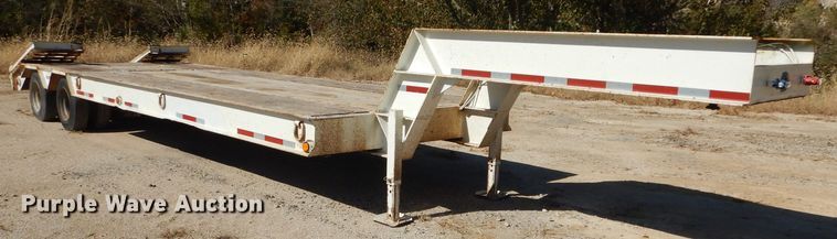 image for item DH2646 1997 Holden HLB36225 drop deck equipment trailer