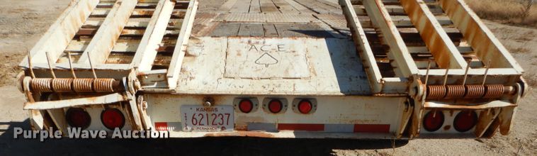 image for item DH2646 1997 Holden HLB36225 drop deck equipment trailer