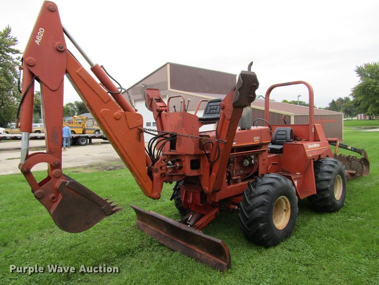 image for item FD9289 1988 Ditch Witch 6510 tencher