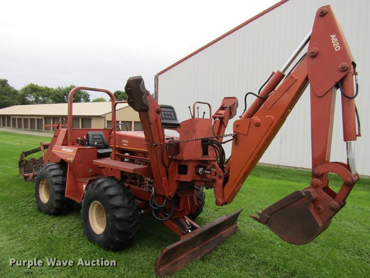 image for item FD9289 1988 Ditch Witch 6510 tencher