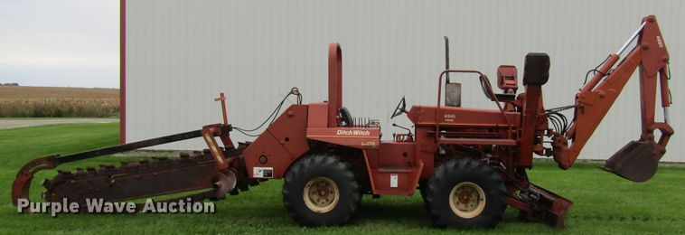 image for item FD9289 1988 Ditch Witch 6510 tencher