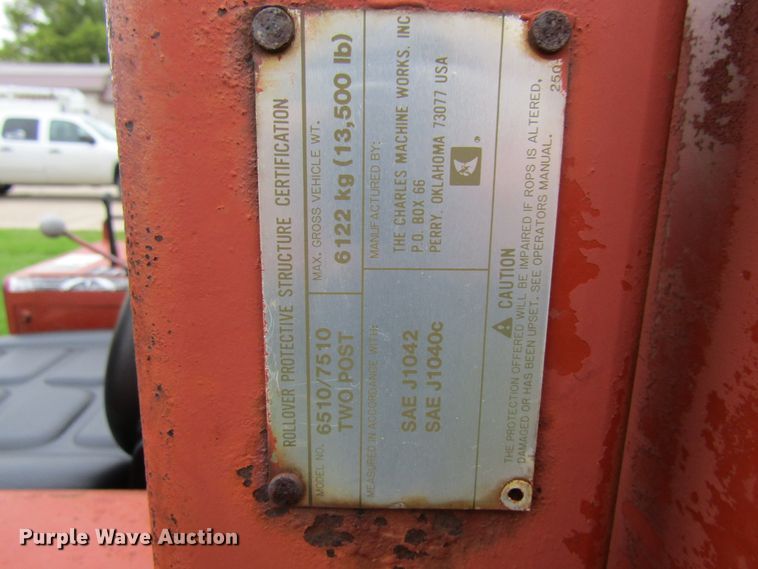 image for item FD9289 1988 Ditch Witch 6510 tencher