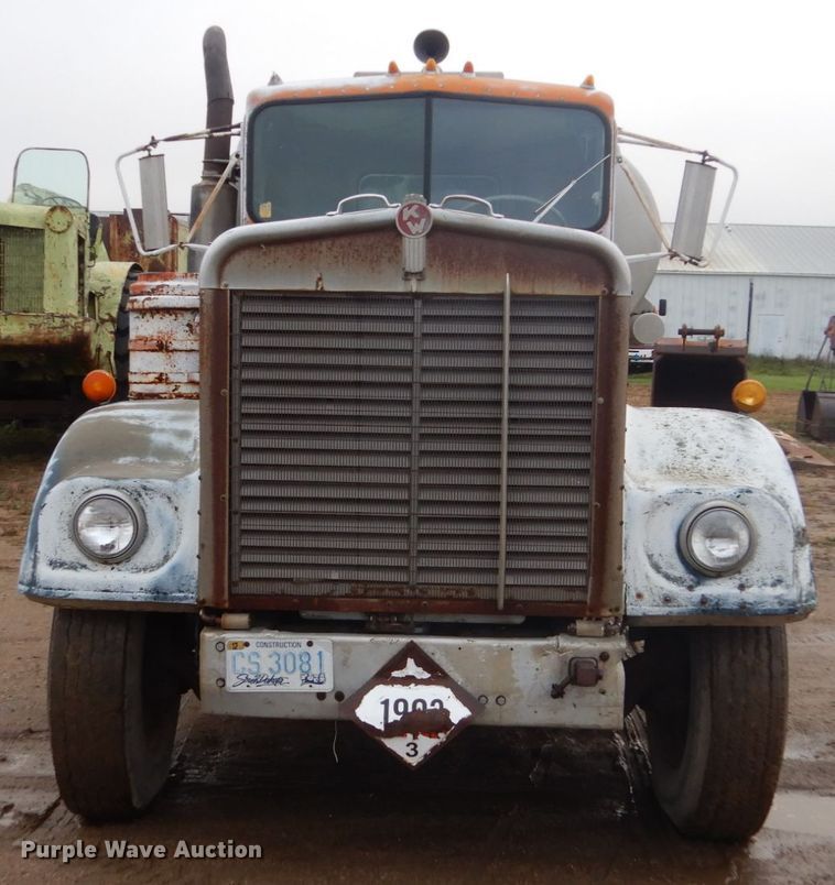 image for item FU9648 1967 Kenworth W925 fuel truck