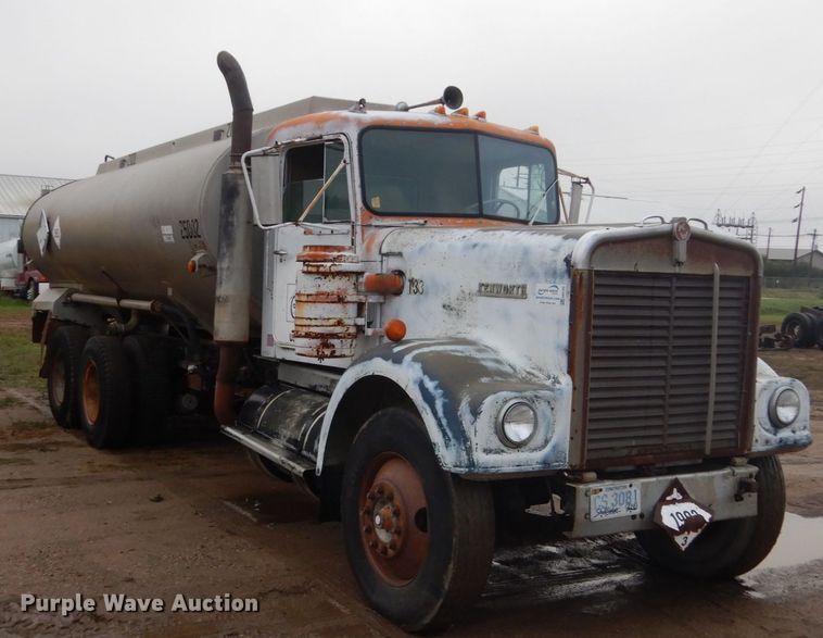 image for item FU9648 1967 Kenworth W925 fuel truck