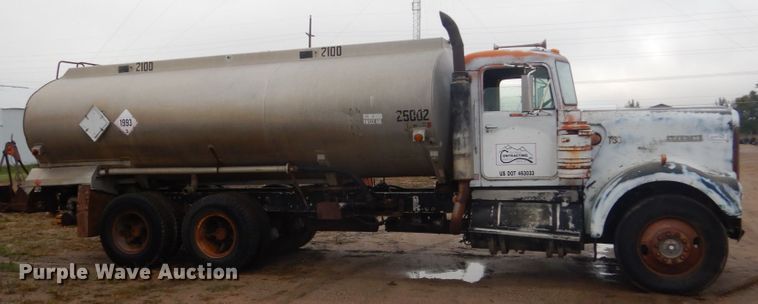 image for item FU9648 1967 Kenworth W925 fuel truck