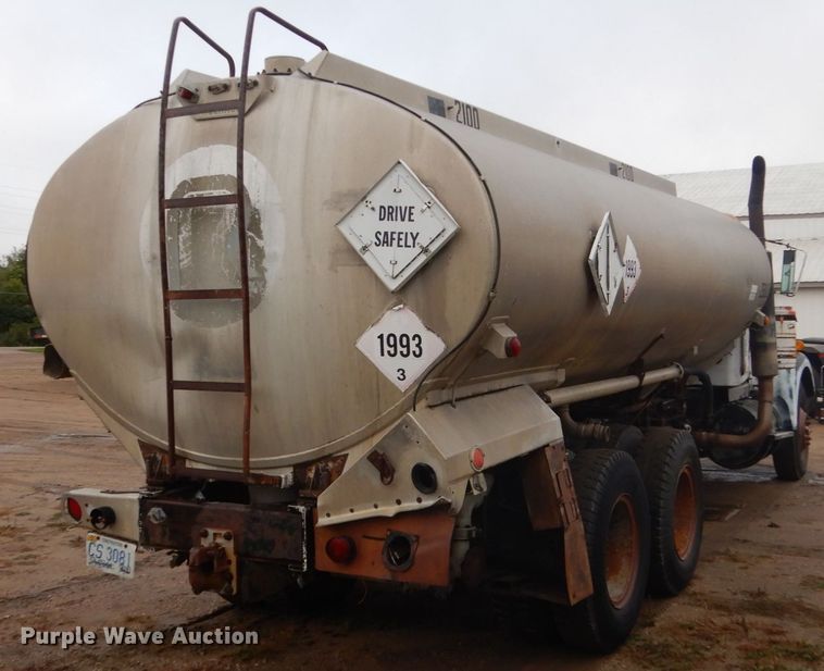 image for item FU9648 1967 Kenworth W925 fuel truck