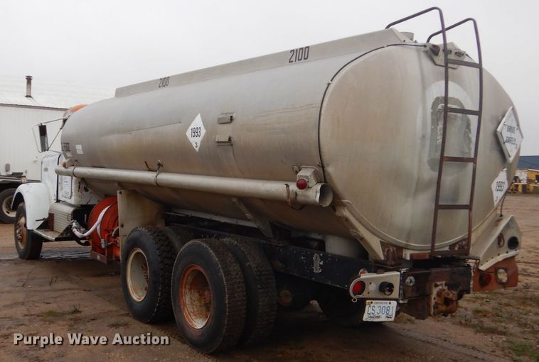 image for item FU9648 1967 Kenworth W925 fuel truck