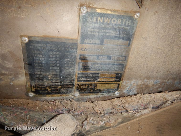 image for item FU9648 1967 Kenworth W925 fuel truck