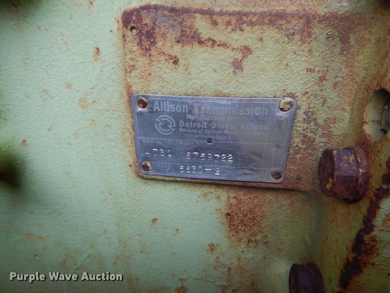 image for item FU9649 Terex 31 water wagon