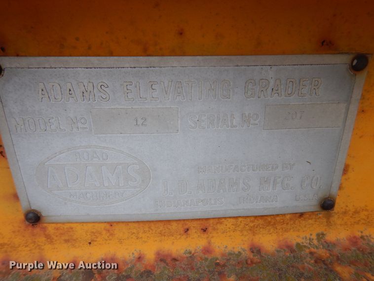 image for item FU9651 Adams 12 shouldering machine