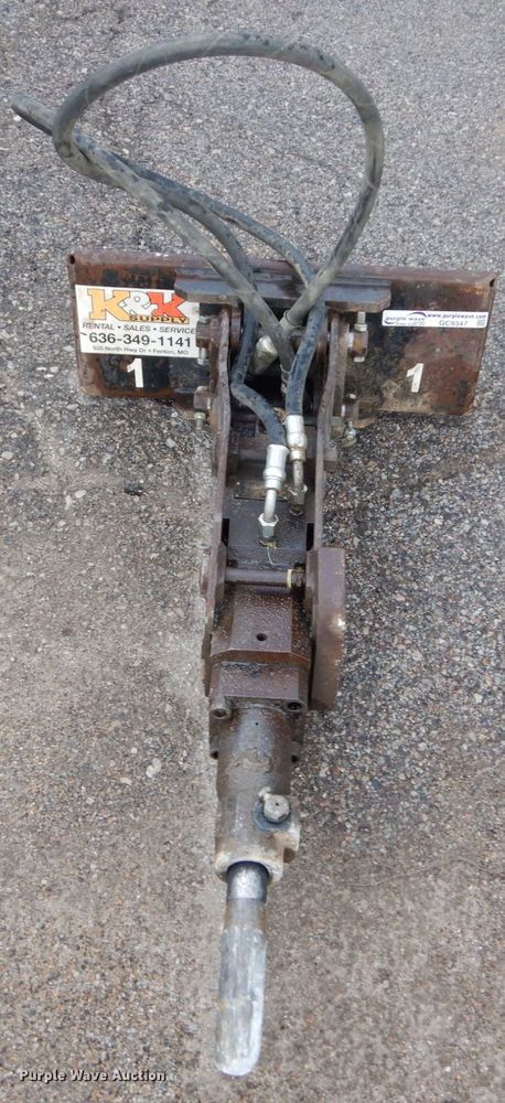 image for item GC9347 Huskie HH100 compact utility loader breaker