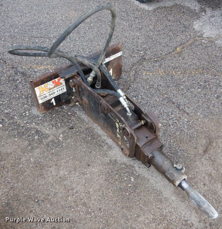 image for item GC9347 Huskie HH100 compact utility loader breaker