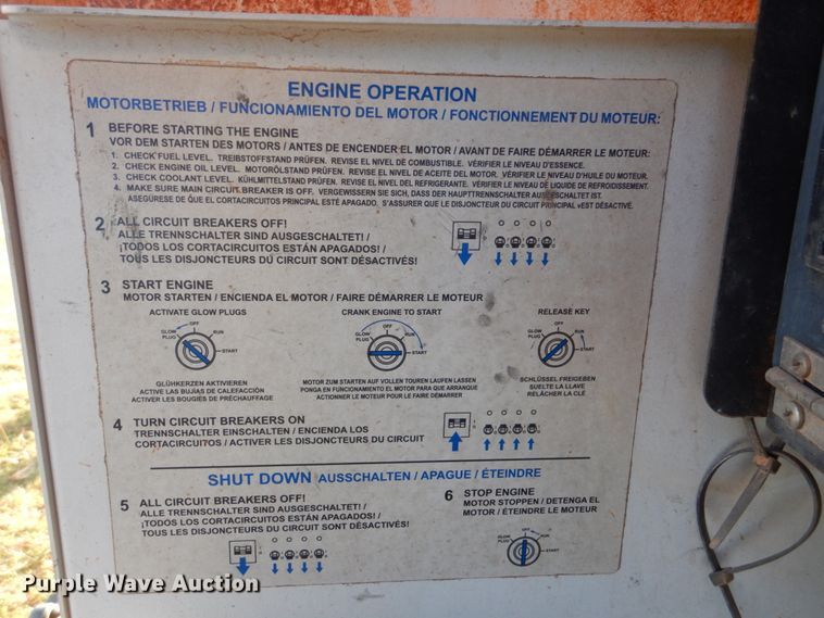 image for item GC9694 2010 Magnum MLT5060K light plant