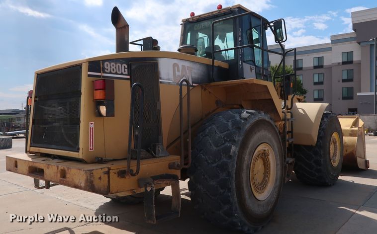 image for item DG7017 1996 Caterpillar 980G wheel loader