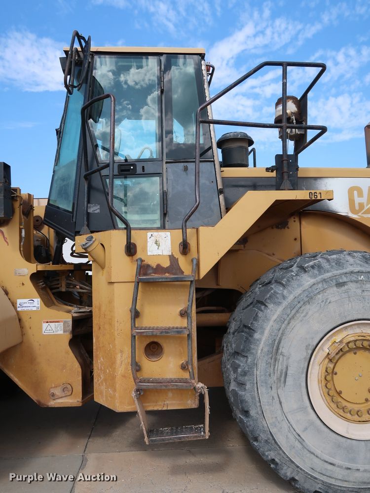 image for item DG7017 1996 Caterpillar 980G wheel loader