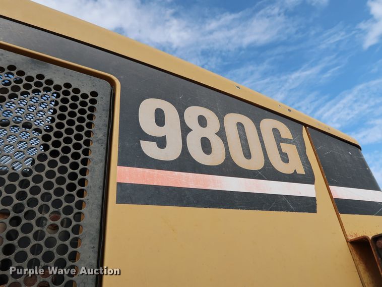 image for item DG7017 1996 Caterpillar 980G wheel loader