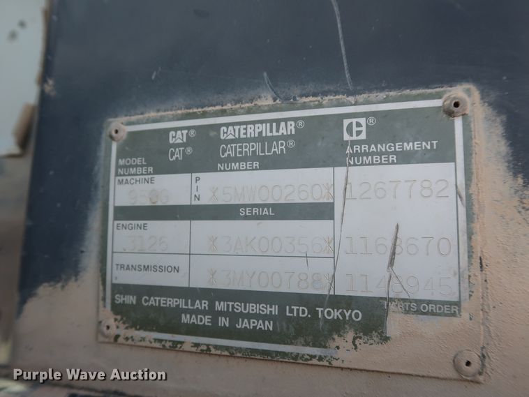 image for item DG7020 1998 Caterpillar 950G wheel loader