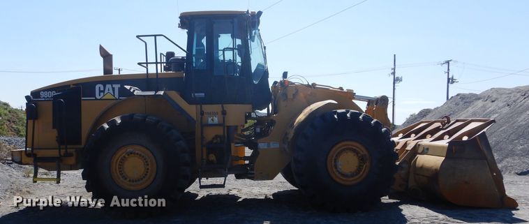 image for item DG7030 2003 Caterpillar 980G Series II wheel loader