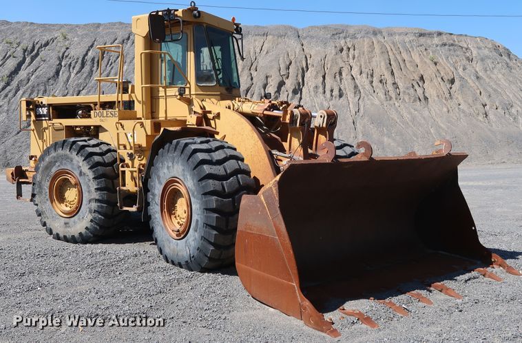image for item DG7031 1993 Caterpillar 980F wheel loader