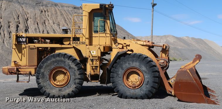 image for item DG7031 1993 Caterpillar 980F wheel loader